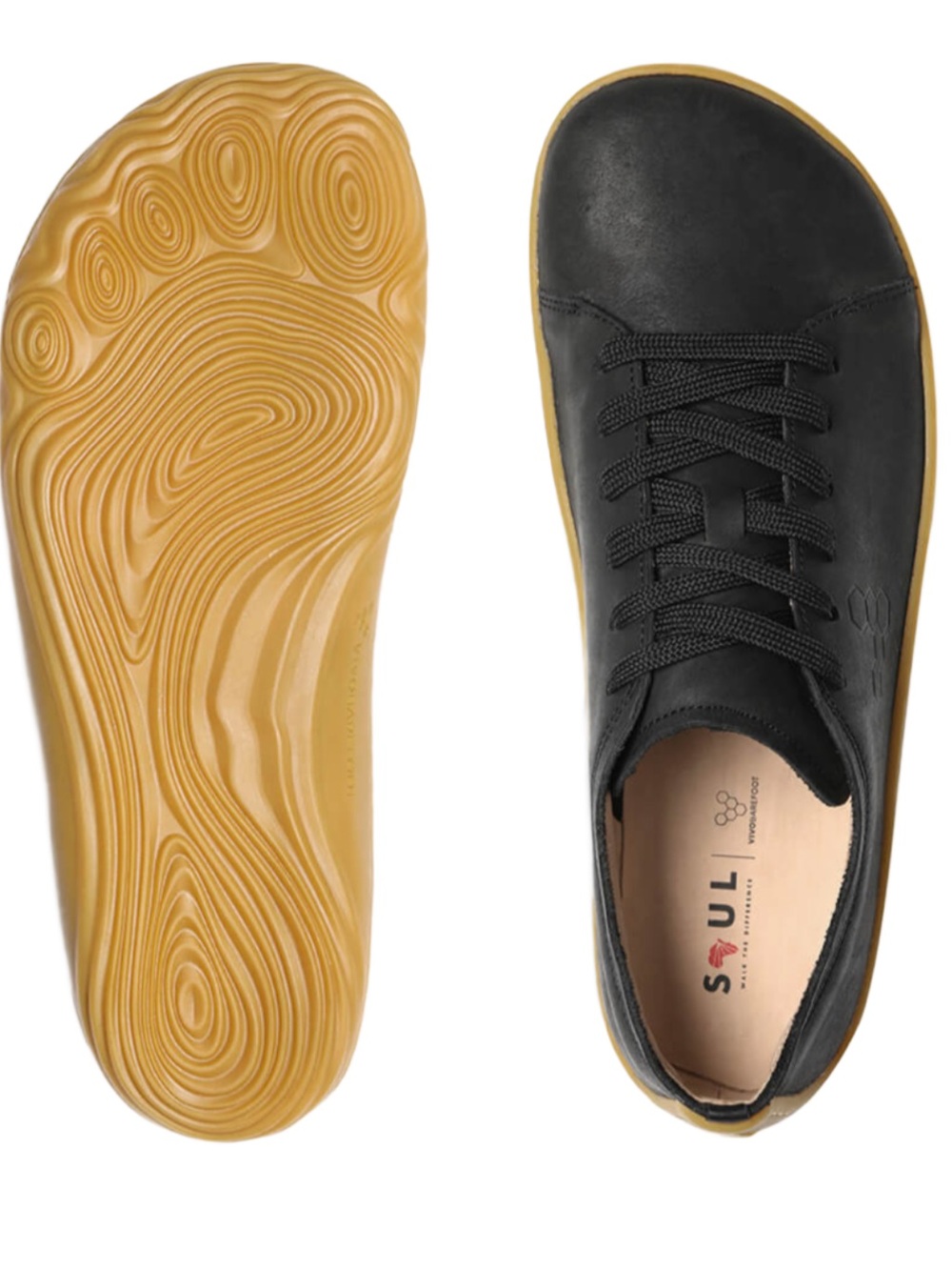 🆕 VIVO BAREFOOT Addis Women’s Black Sneakers, new in box